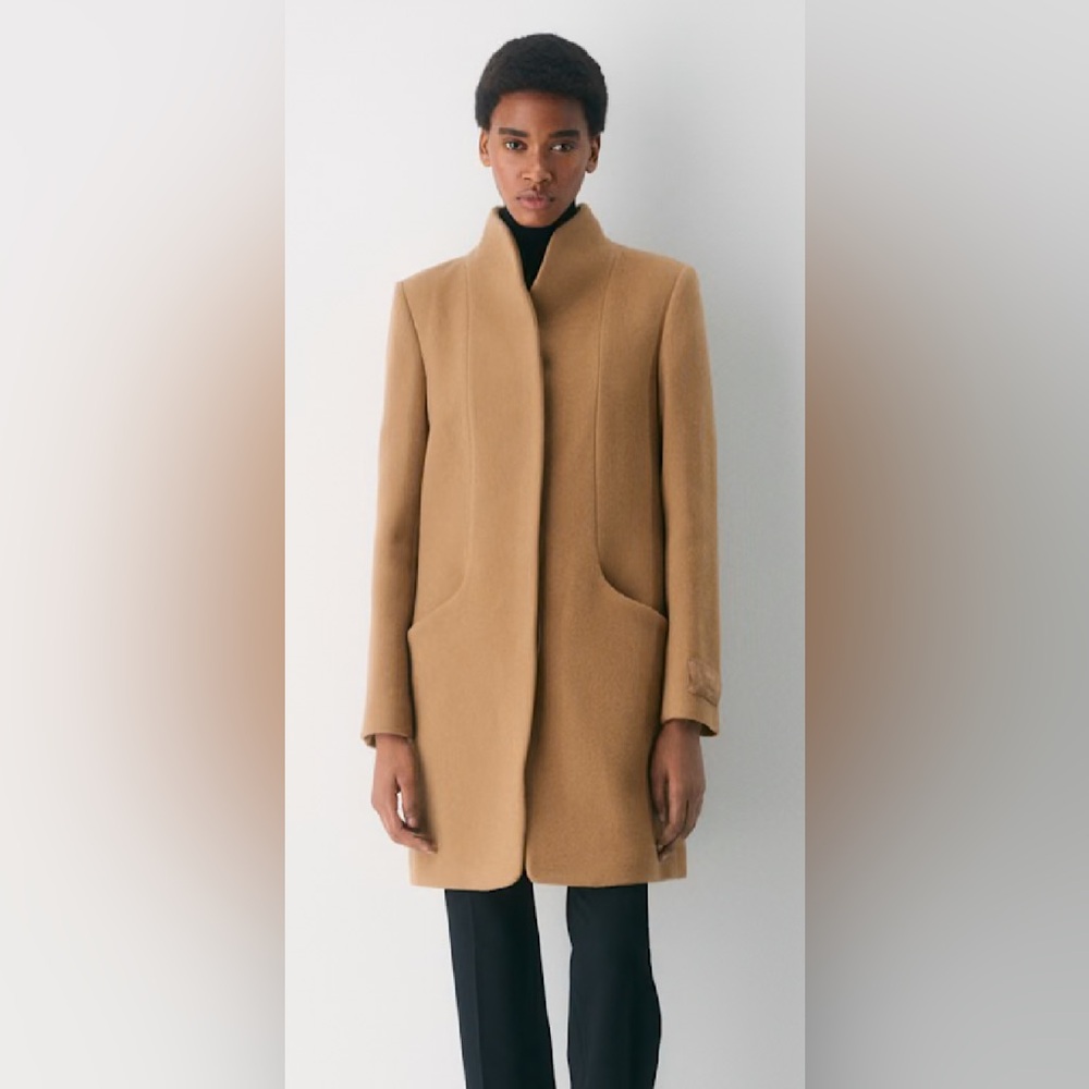 Aritzia Wilfred The Cocoon Coat Wool Cashmere